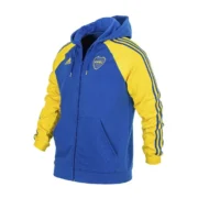boca juniors hooded jacket
