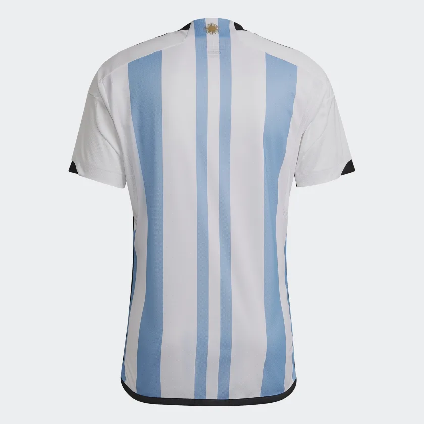 Argentina official soccer jersey back Argentina official soccer jersey back